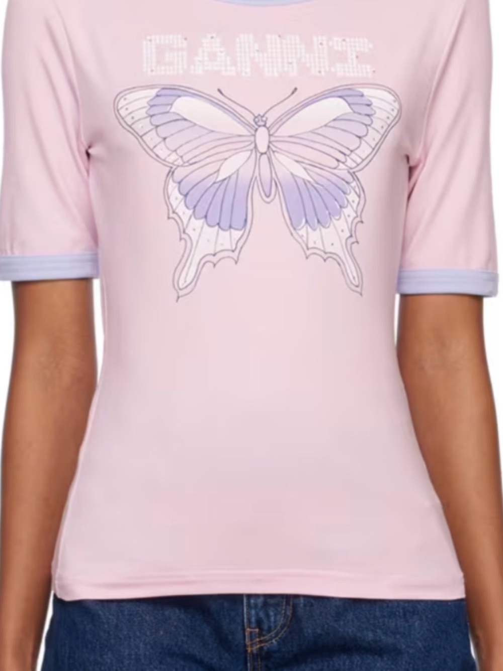 GANNI Butterfly Graphic Tee 🦋